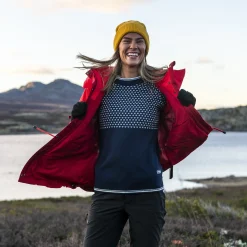Cheap Bergans Alvdal Wool W Jumper - Navy / Vanilla White