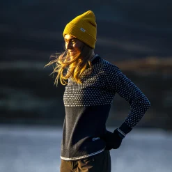 Cheap Bergans Alvdal Wool W Jumper - Navy / Vanilla White