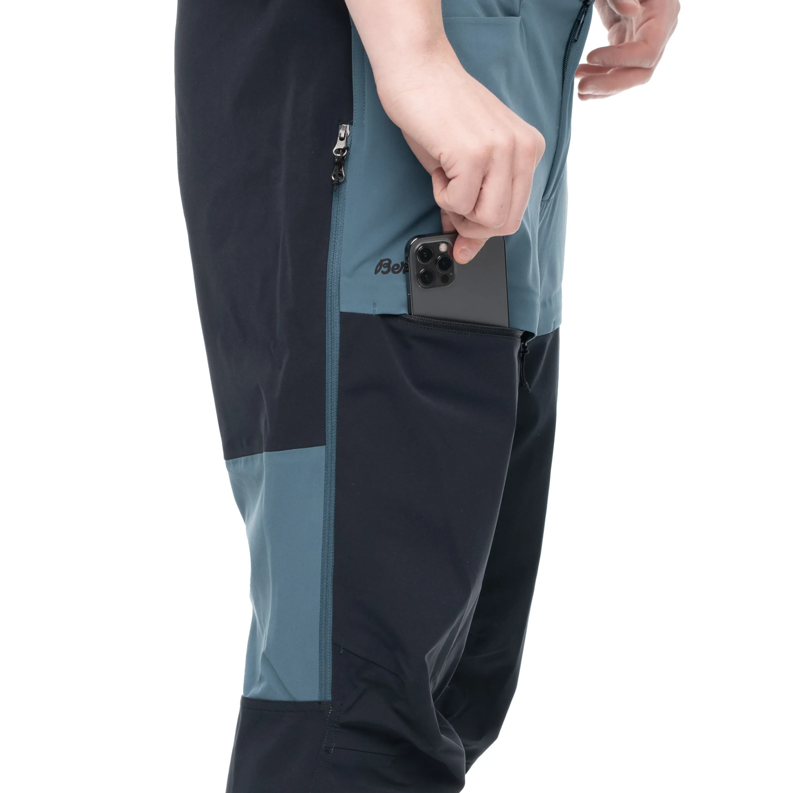 Hot Bergans Bekkely Hybrid Pants - Orion Blue / Black