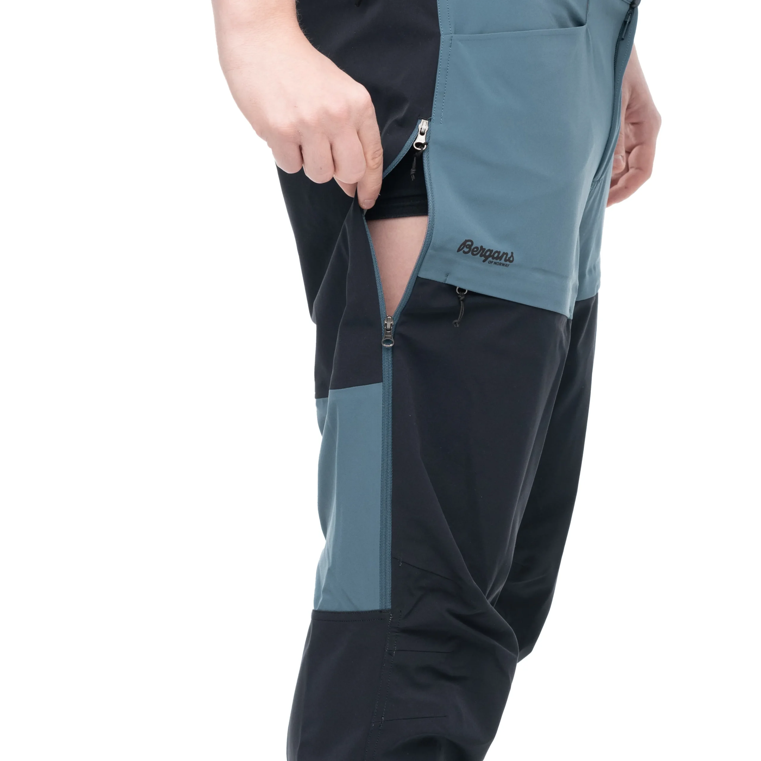 Hot Bergans Bekkely Hybrid Pants - Orion Blue / Black