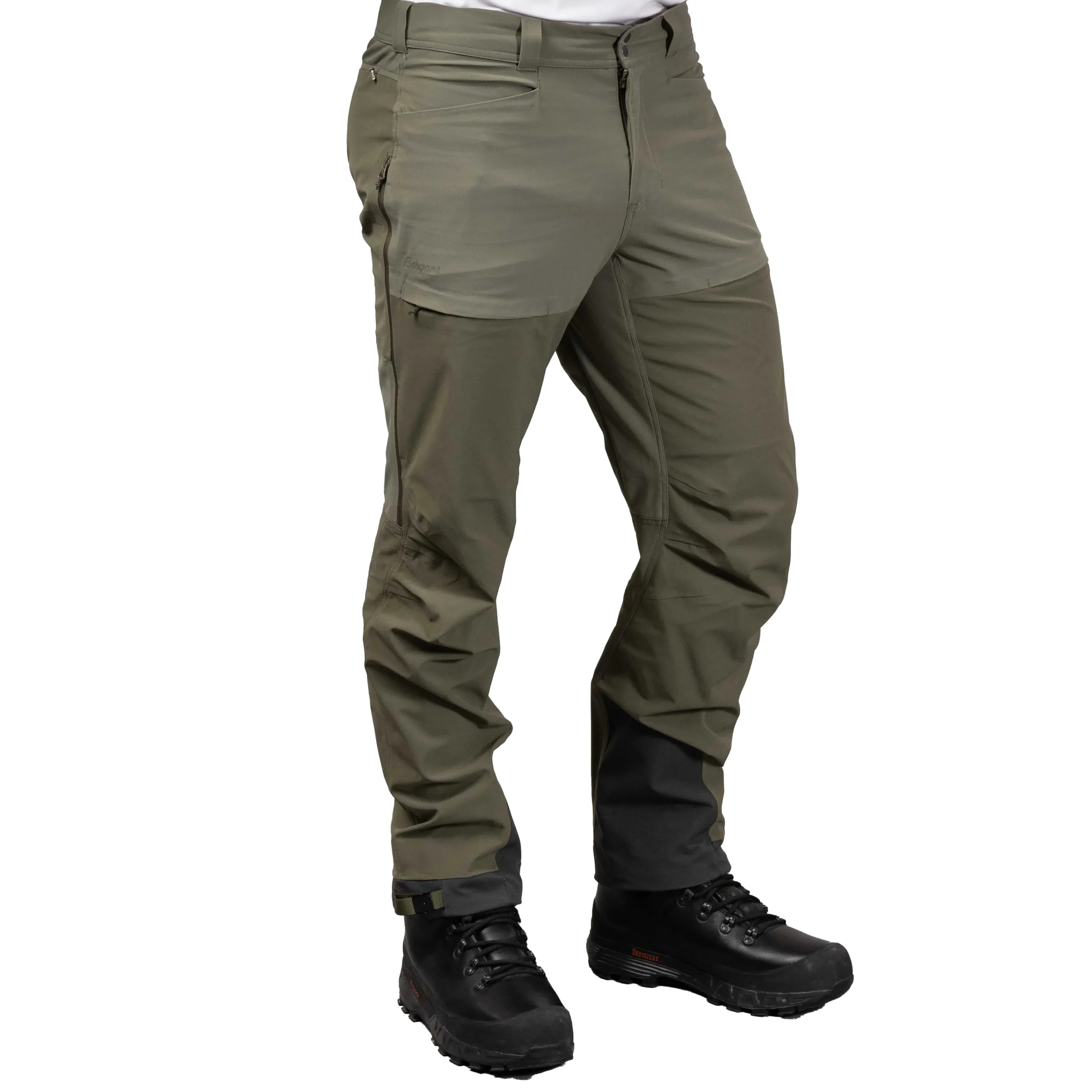 Best Sale Bergans Bekkely Hybrid Pants - Dark Green Mud