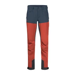 Outlet Bergans Bekkely Hybrid W Pants - Brick / Orion Blue