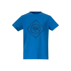 Discount Bergans 1908 Youth Tee Athens Blue
