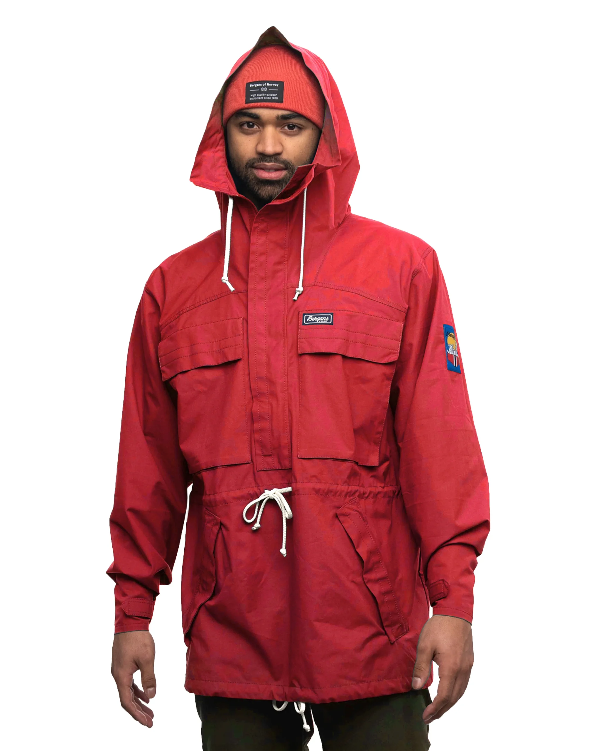 Cheap Bergans Archetype Anorak Red