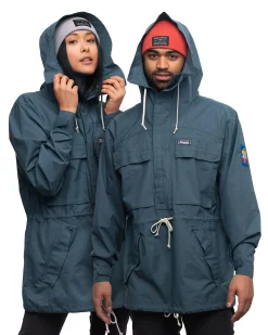 Store Bergans Archetype Anorak Orion Blue