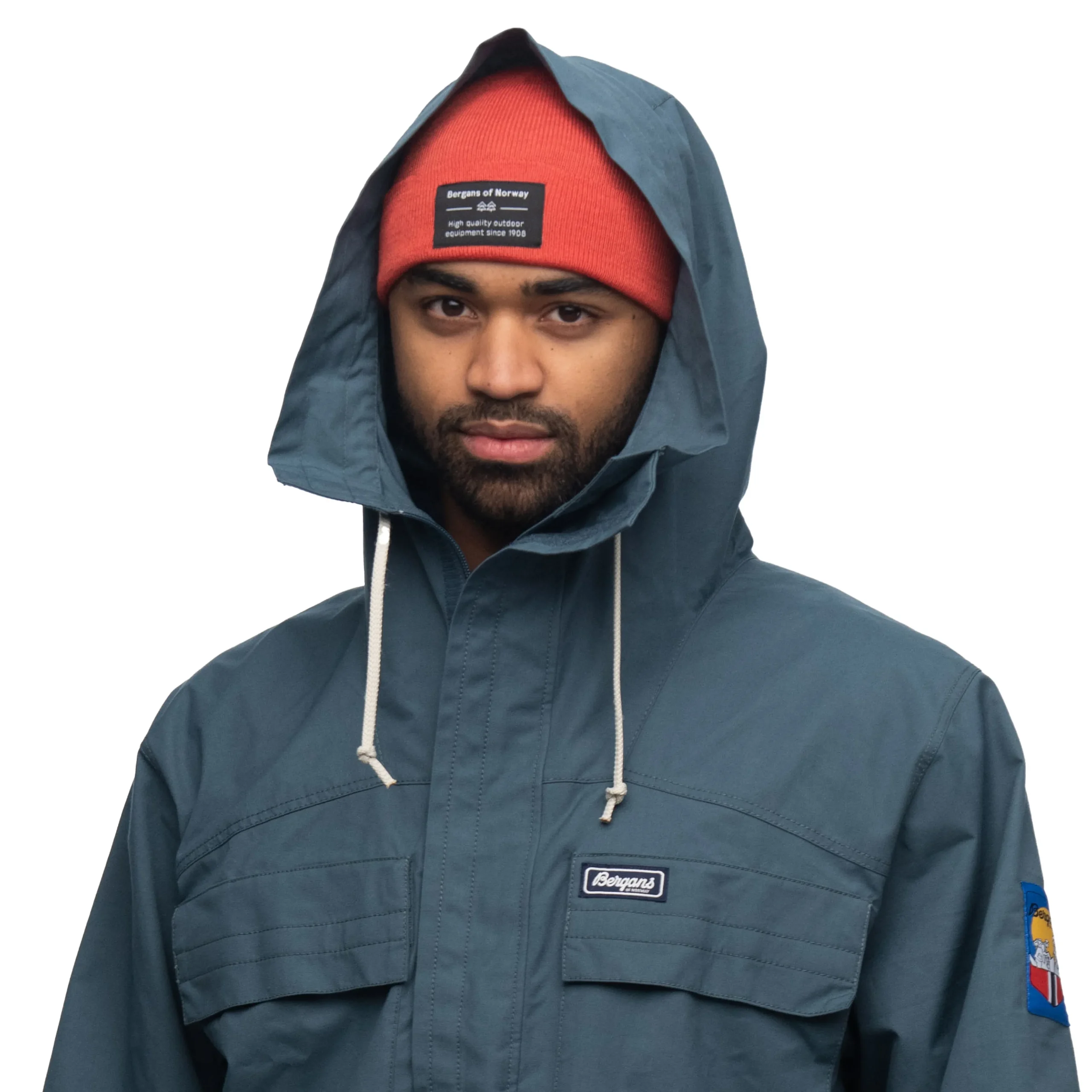 Store Bergans Archetype Anorak Orion Blue