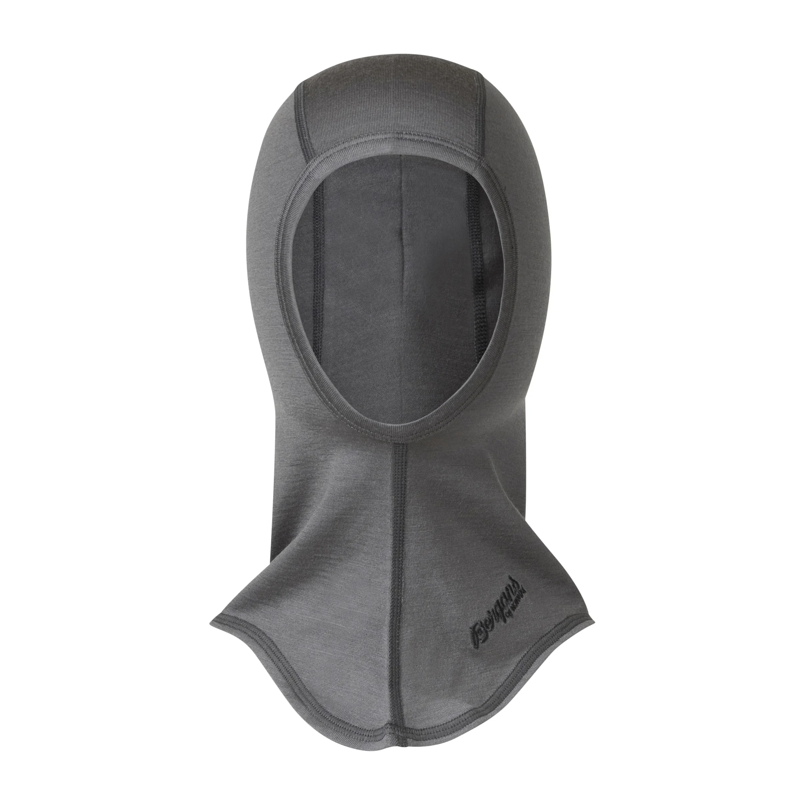 New Bergans Wool Junior Balaclava Solid Grey