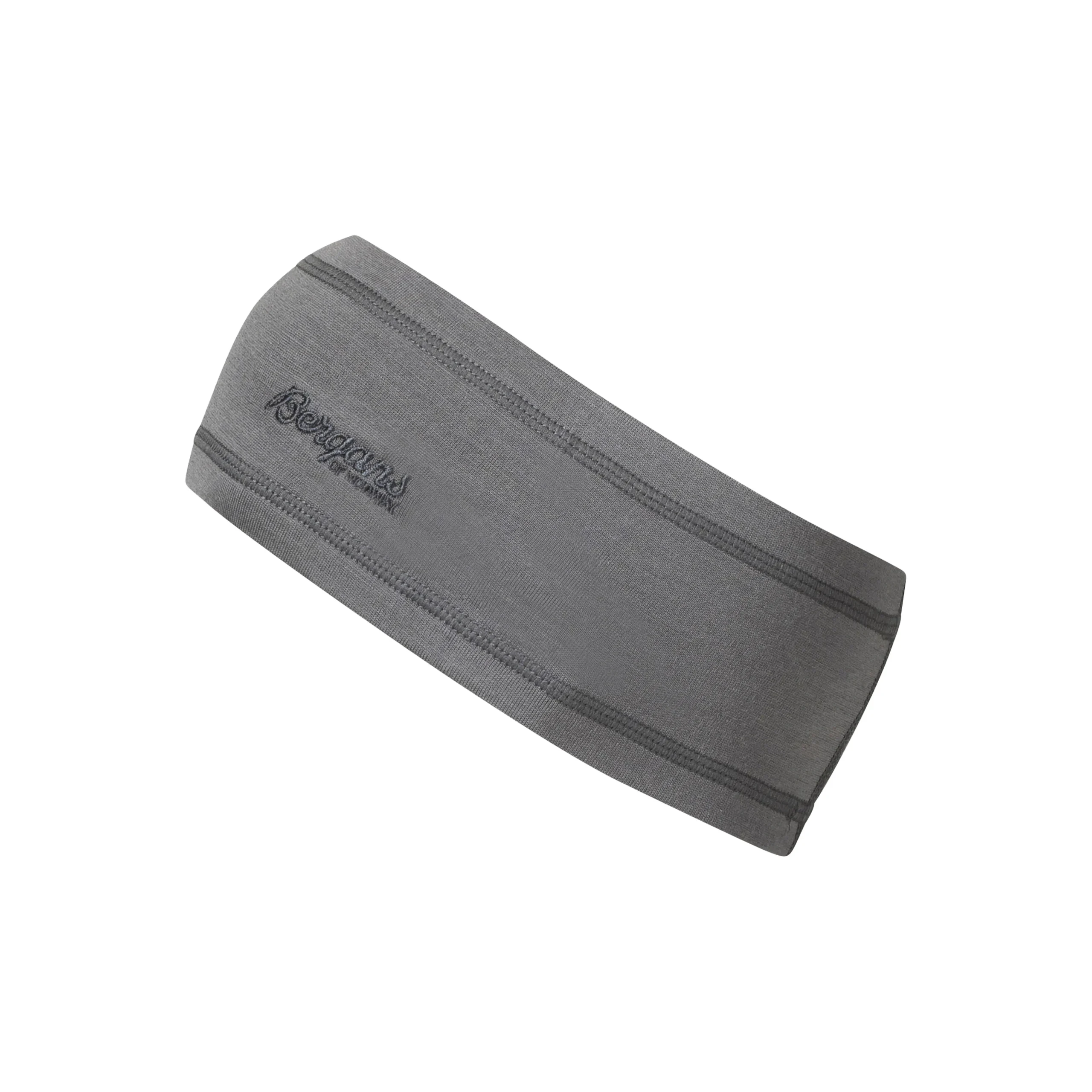 Hot Bergans Wool Junior Headband Solid Grey