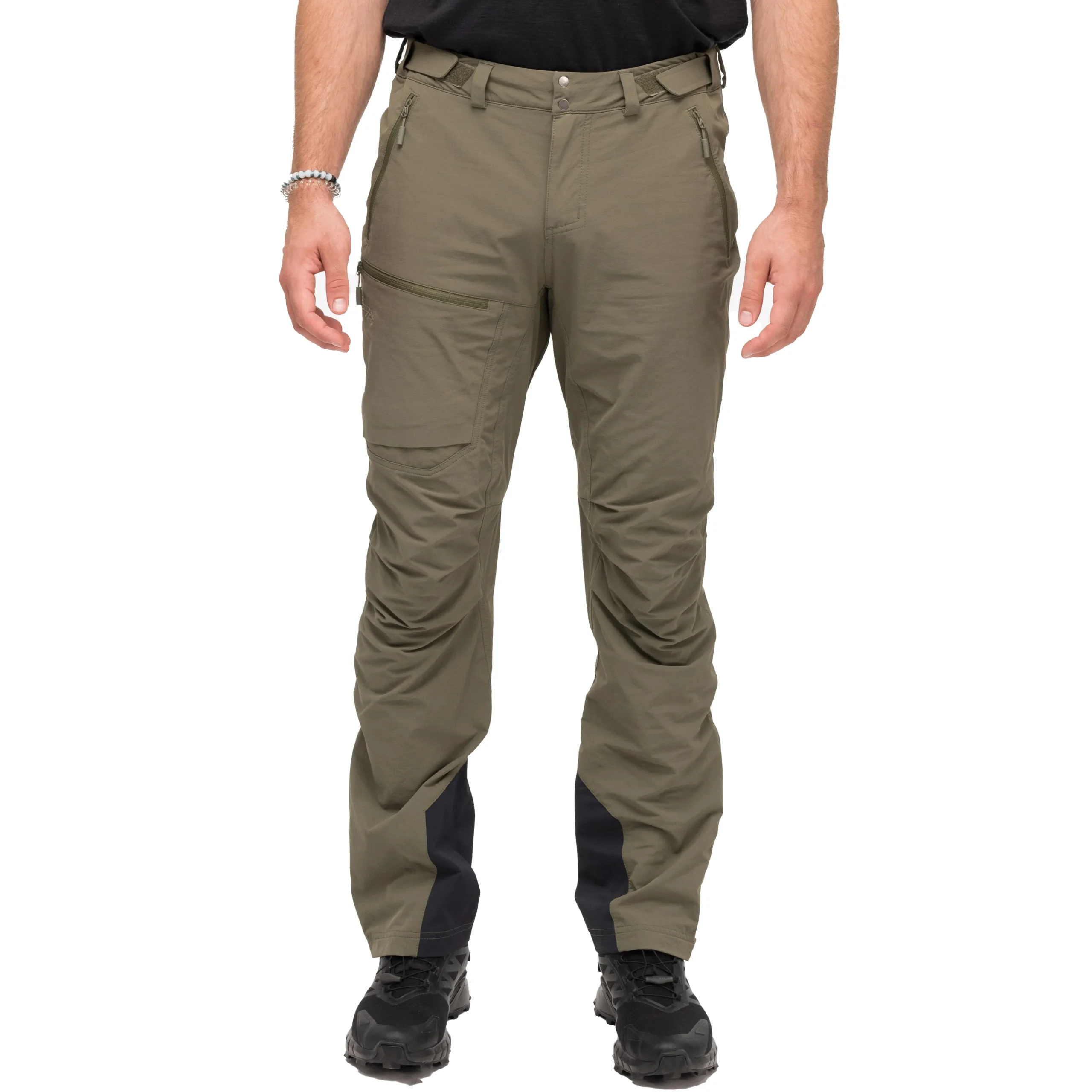 Best Bergans Breheimen Softshell Pants - Dark Green Mud