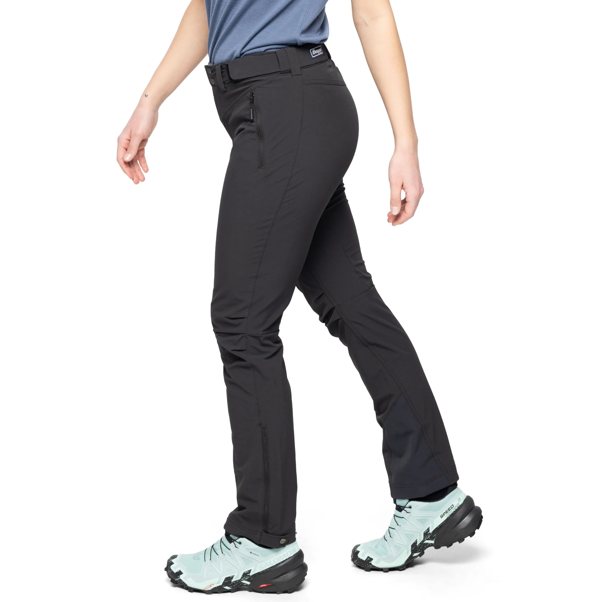 Cheap Bergans Breheimen Softshell W Pants - Black / Solid Charcoal