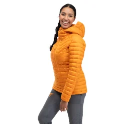 Store Bergans Cecilie Down Light Anorak - Cloudberry Yellow
