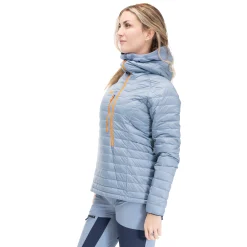 Cheap Bergans Cecilie Down Light Anorak - Misty Sky Blue