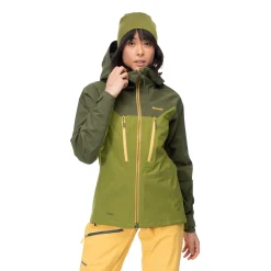 Best Bergans Cecilie 3L Jacket - Trail Green / Dark Olive Green