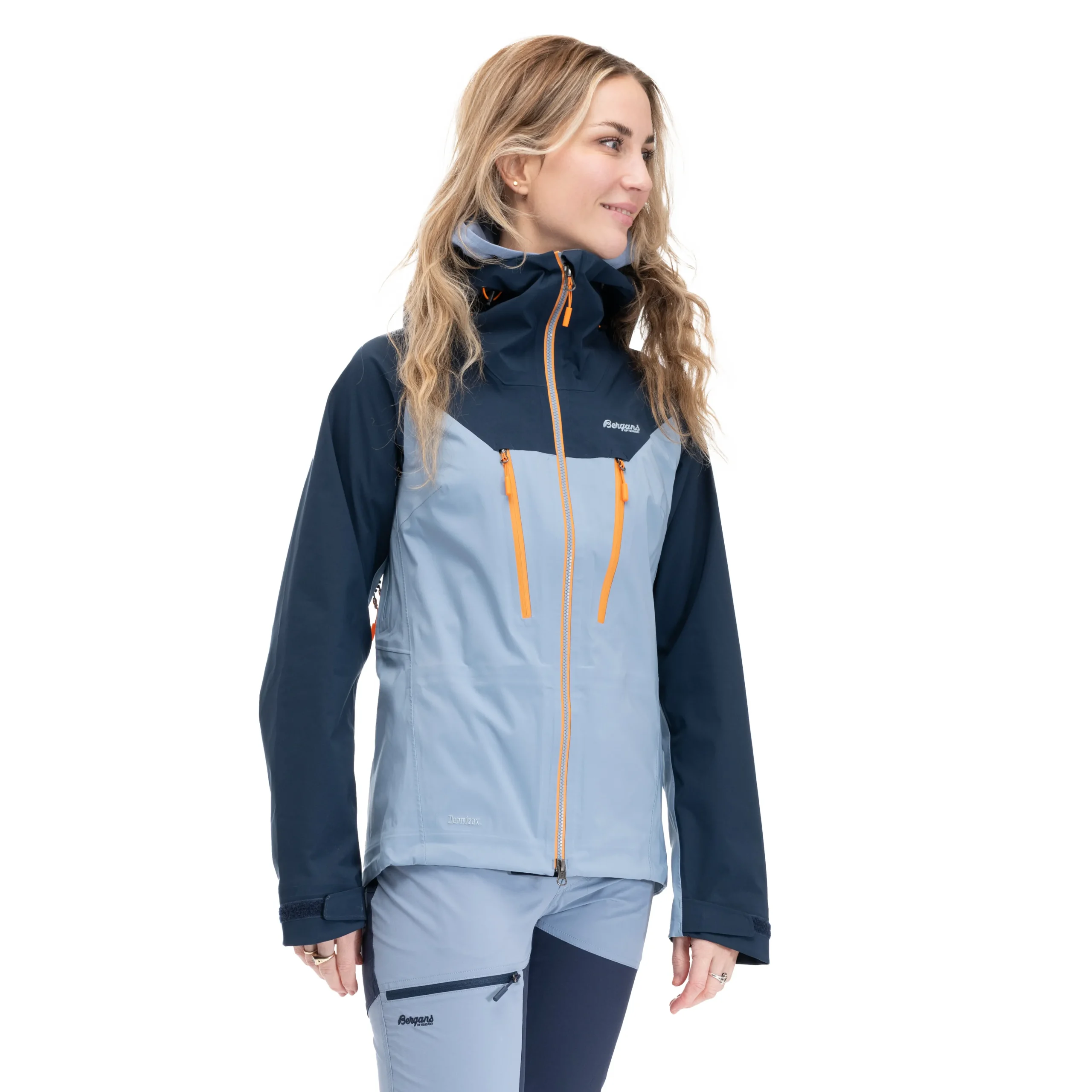 Flash Sale Bergans Cecilie 3L Jacket - Misty Sky Blue / Navy Blue