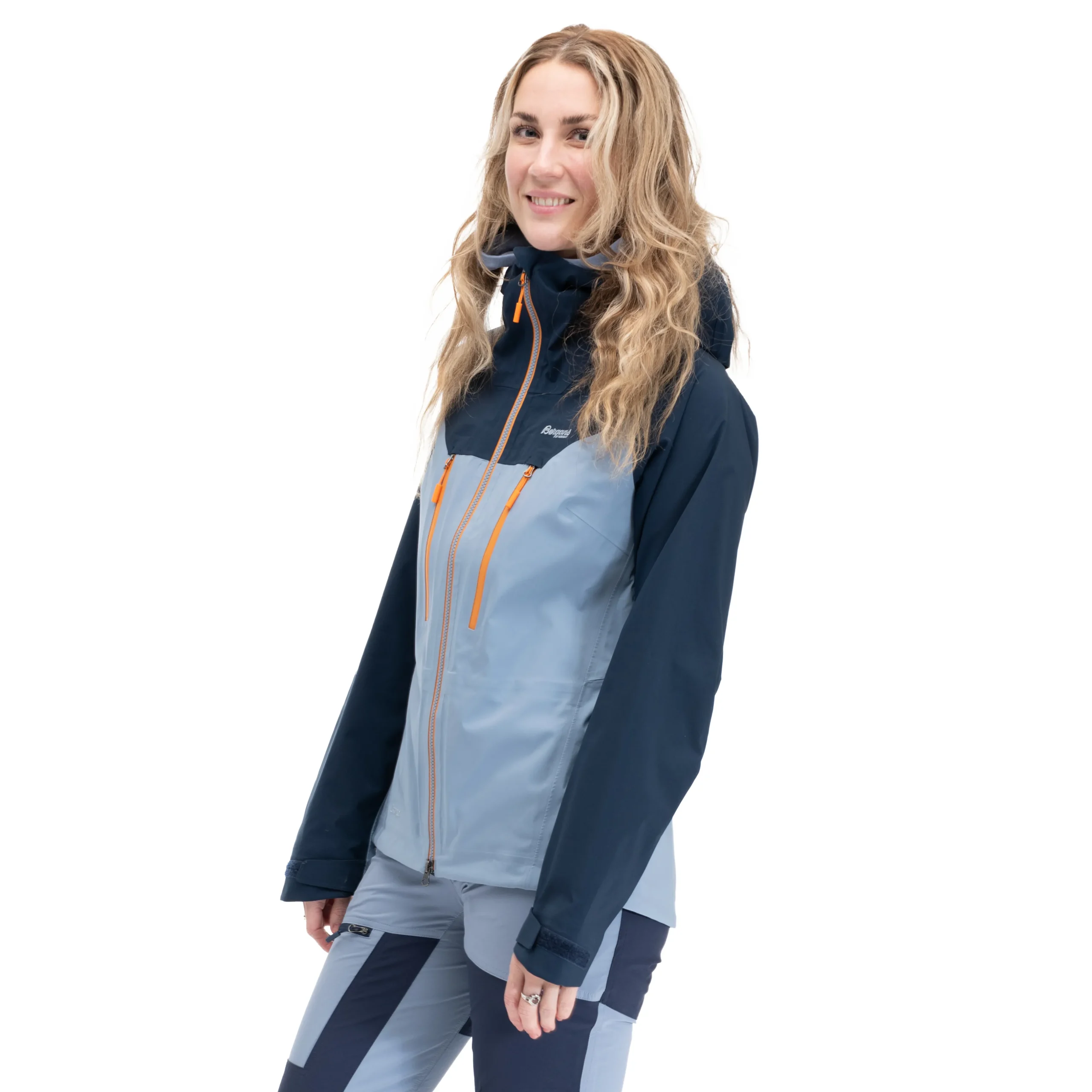 Flash Sale Bergans Cecilie 3L Jacket - Misty Sky Blue / Navy Blue