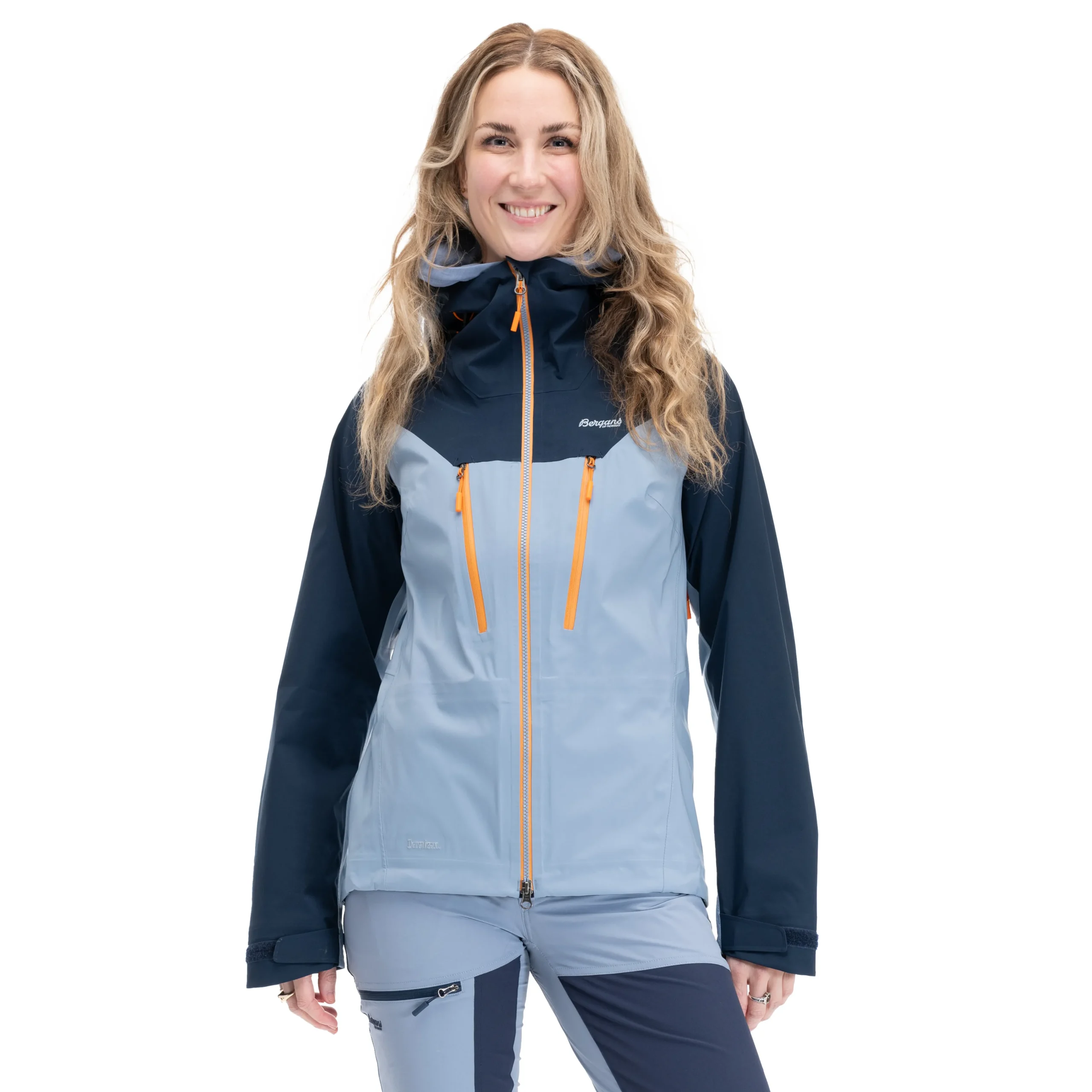 Flash Sale Bergans Cecilie 3L Jacket - Misty Sky Blue / Navy Blue