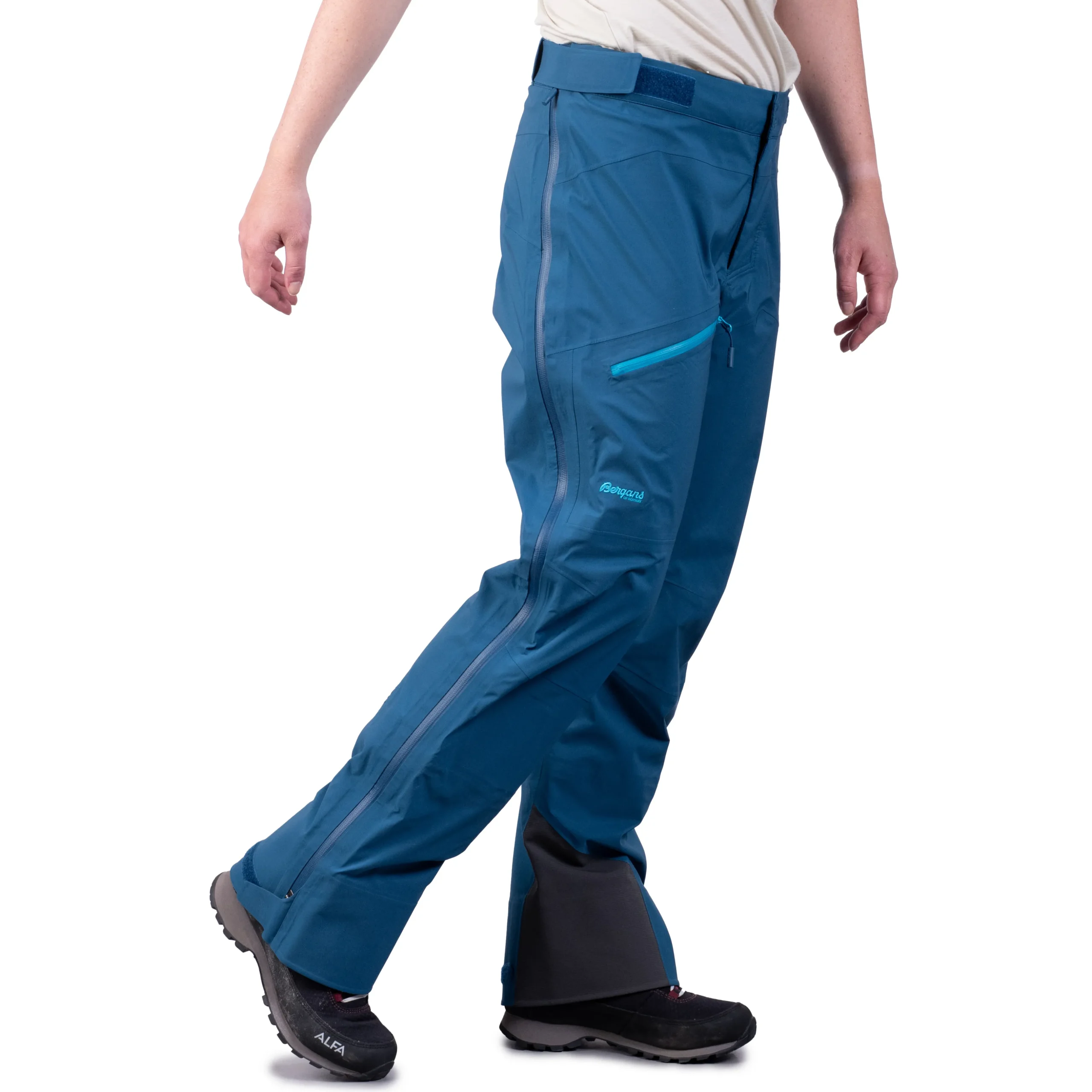 New Bergans Cecilie 3L Pants - Deep Sea Blue