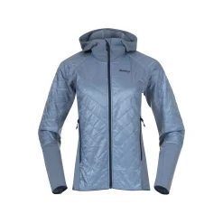 Fashion Bergans Cecilie Light Insulated Hybrid Jacket - Misty Sky Blue