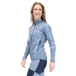 Fashion Bergans Cecilie Light Insulated Hybrid Jacket - Misty Sky Blue