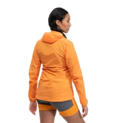 New Bergans Cecilie Light Wind Anorak - Lush Yellow