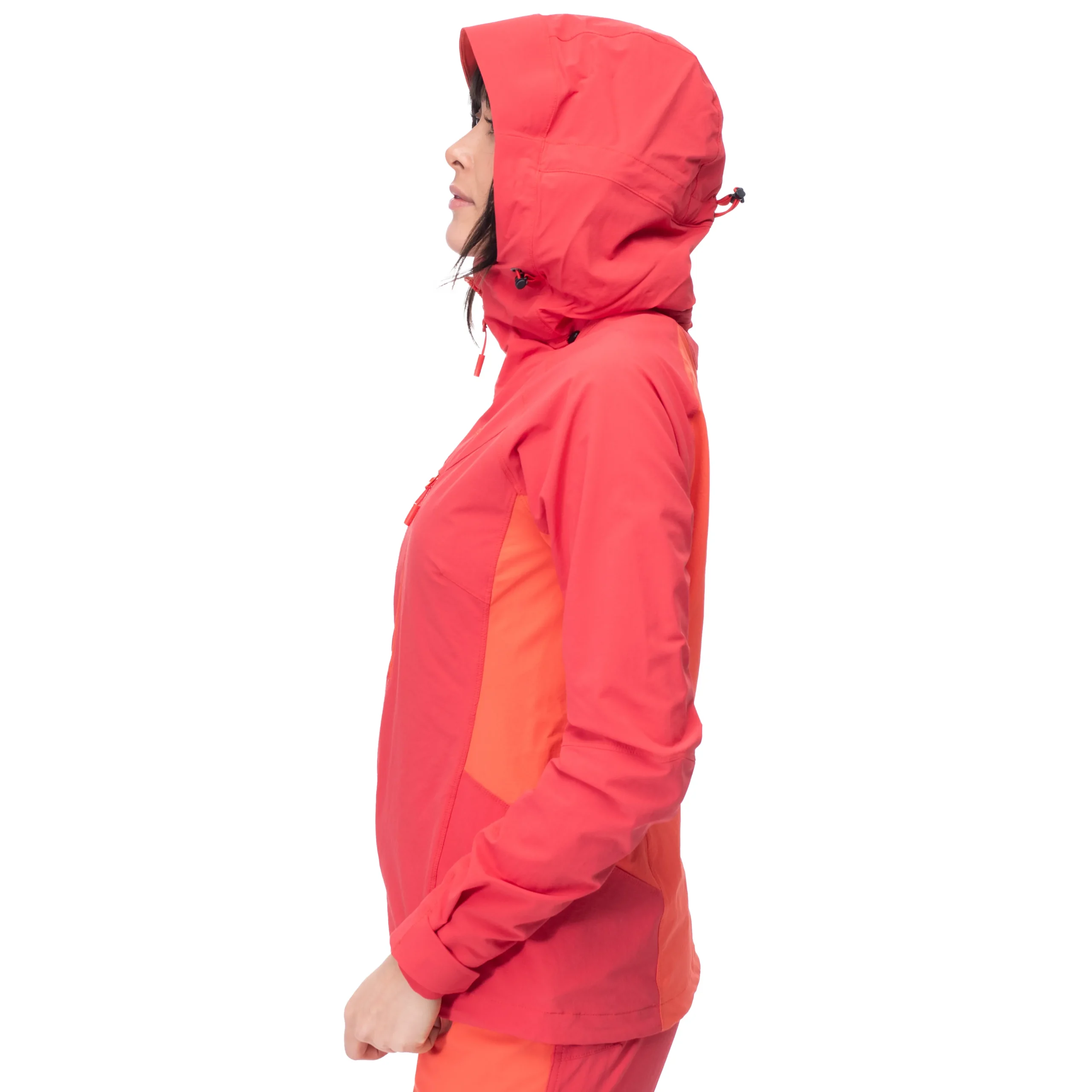 Store Bergans Cecilie Mountain Softshell Jacket - Red Leaf