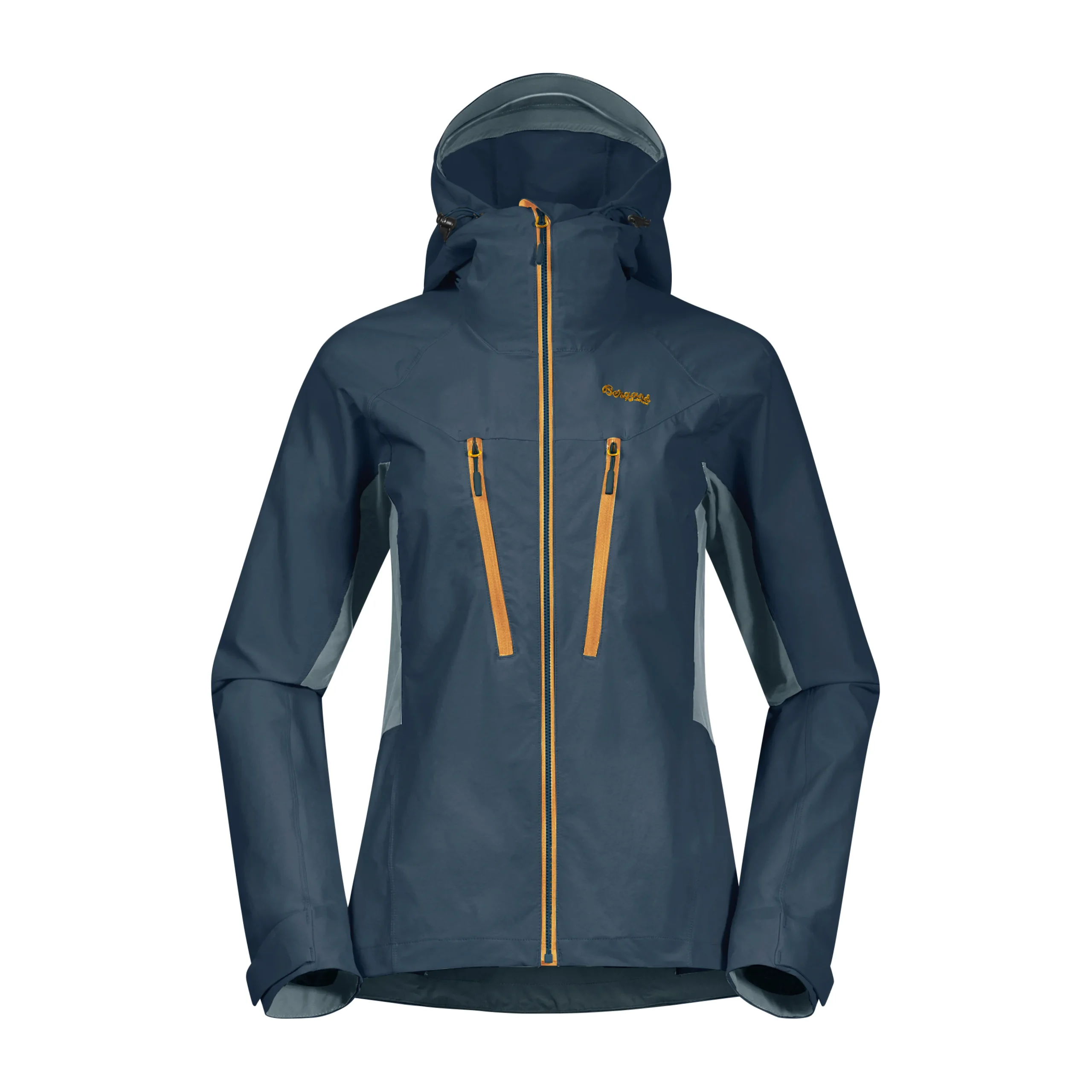 Online Bergans Cecilie Mountain Softshell Jacket - Orion Blue / Misty Forest