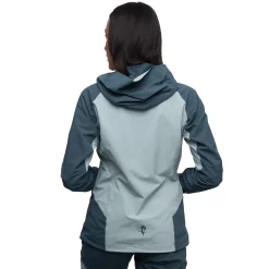 Online Bergans Cecilie Mountain Softshell Jacket - Orion Blue / Misty Forest