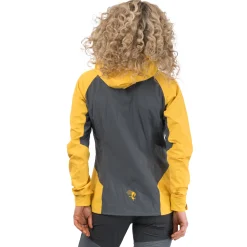 Shop Bergans Cecilie Mountain Softshell Jacket - Light Golden Yellow