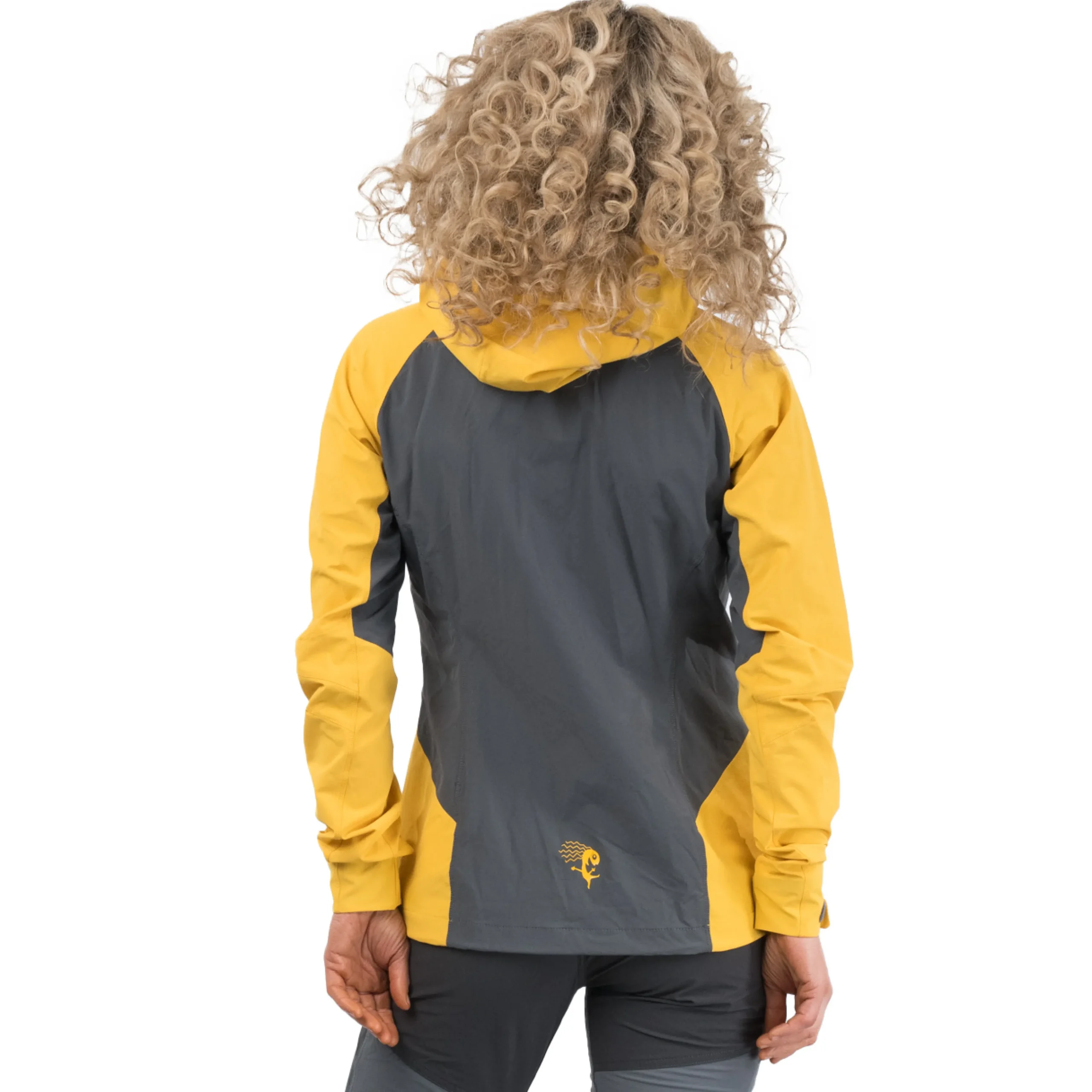 Shop Bergans Cecilie Mountain Softshell Jacket - Light Golden Yellow