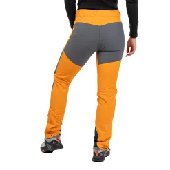 Cheap Bergans Cecilie Mountain Softshell Pants - Cloudberry Yellow / Solid Dark Grey