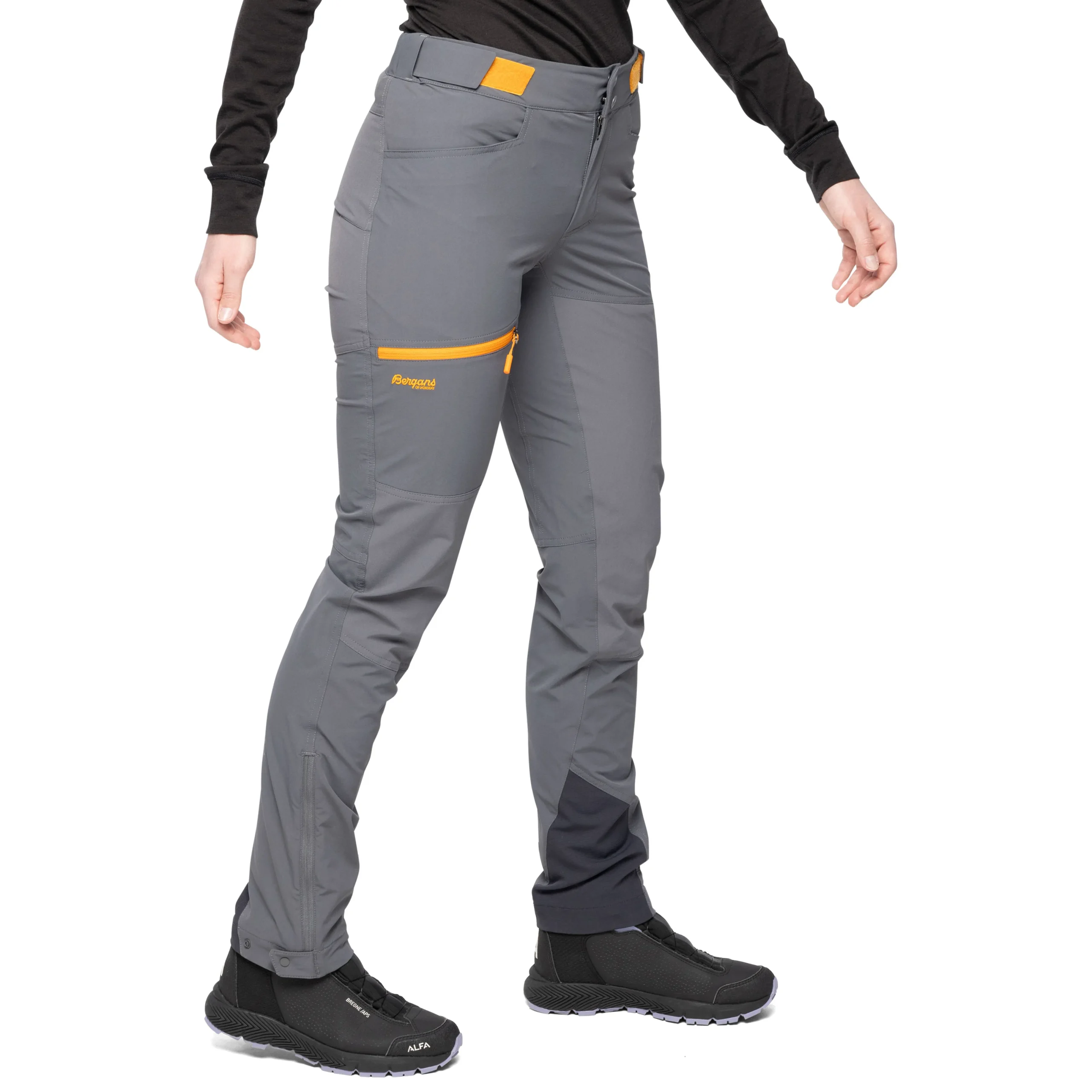 Best Sale Bergans Cecilie Mountain Softshell Pants - Solid Dark Grey