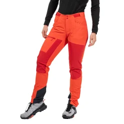 Cheap Bergans Cecilie Mountain Softshell Pants - Energy Red