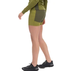 Hot Bergans Cecilie Mtn Softshell Shorts - Trail Green