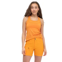 Clearance Bergans Cecilie Mtn Softshell Shorts - Cloudberry Yellow