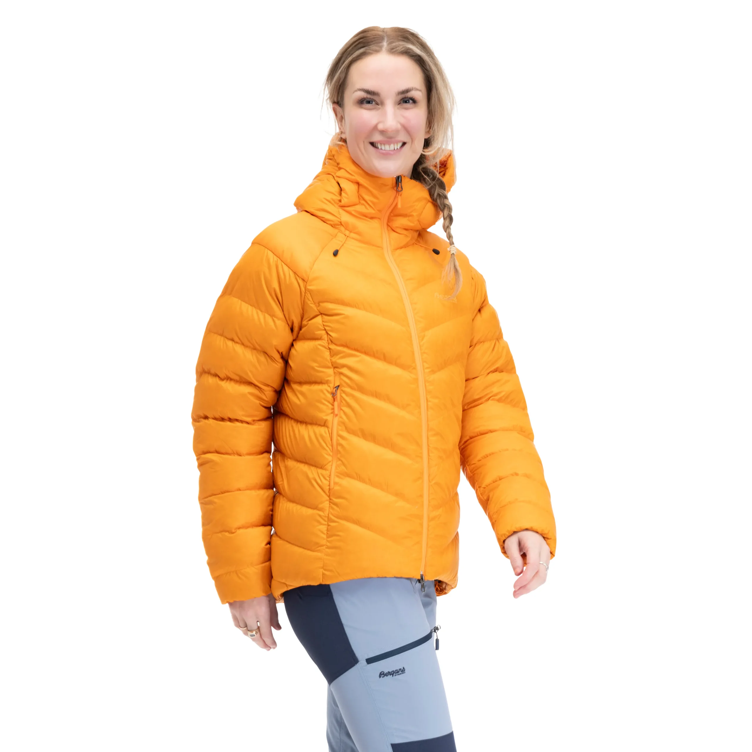 Sale Bergans Cecilie V3 Down Jacket - Cloudberry Yellow