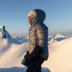New Bergans Cecilie V3 Down Jacket - Misty Sky Blue