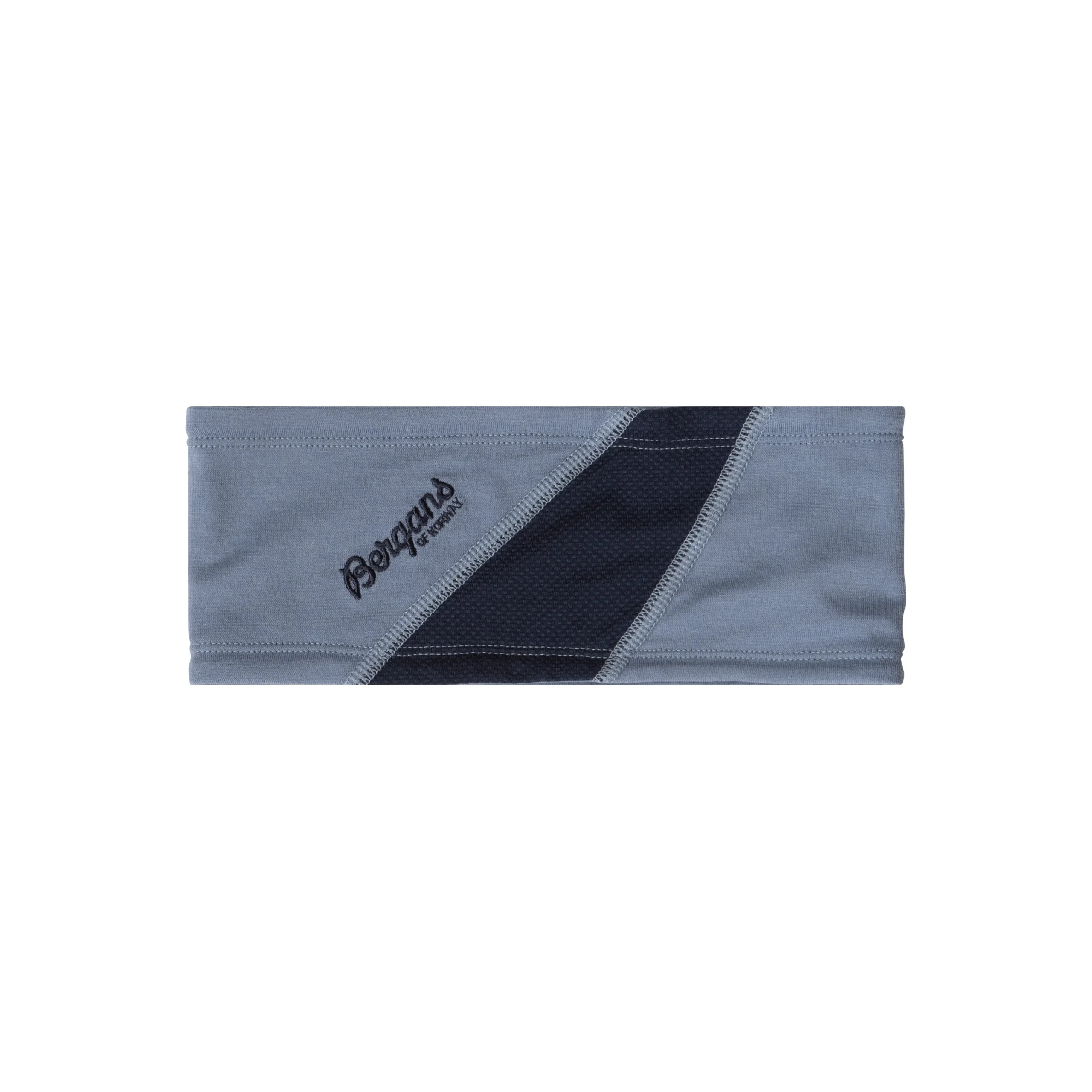 Clearance Bergans Cecilie V2 Light Wool Headband - Misty Sky Blue
