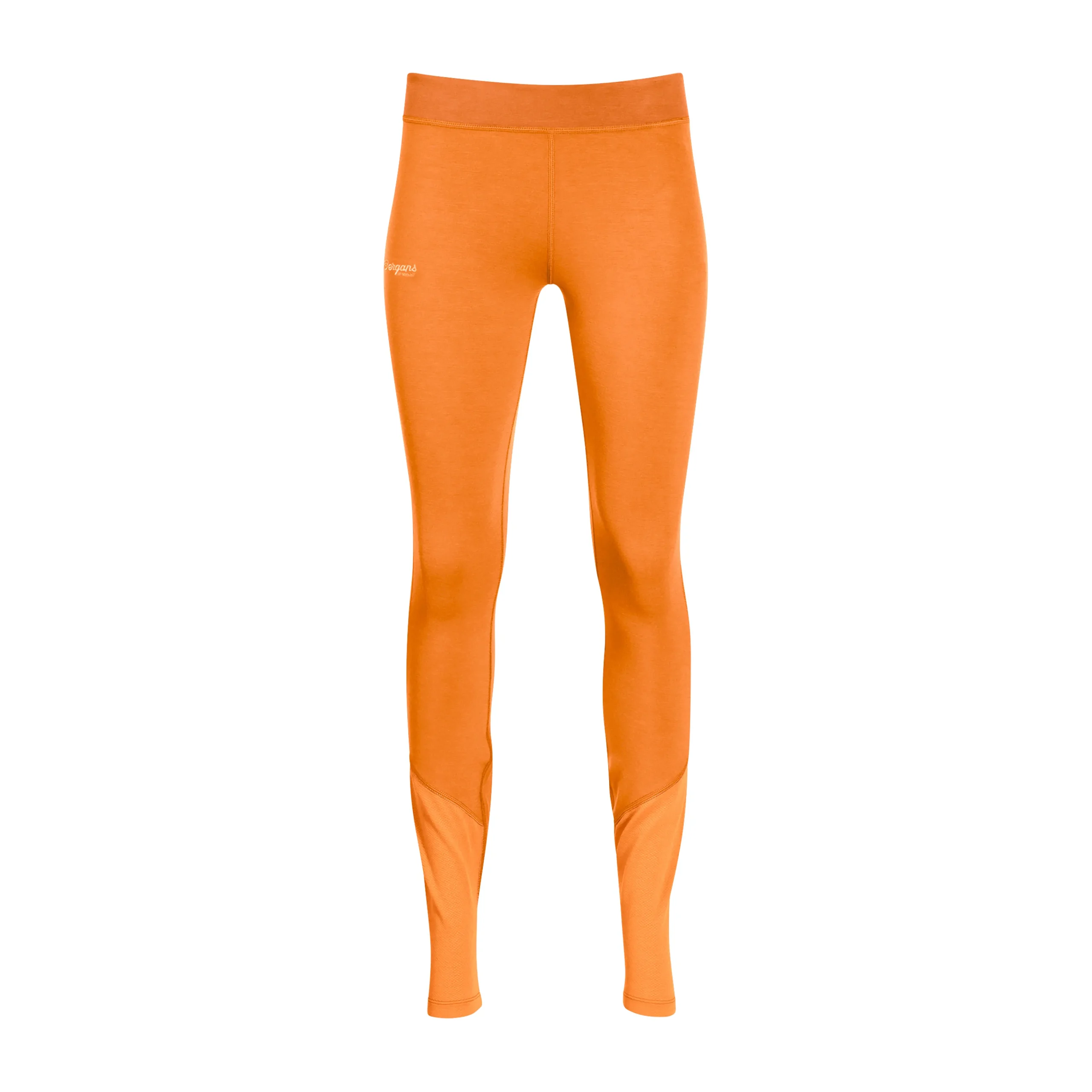 Store Bergans Cecilie Wool Tights - Cloudberry Yellow / Lush Yellow