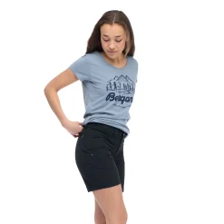 Hot Bergans Classic V2 W Tee - Husky Blue