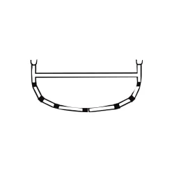 Cheap Bergans 6-Cross Rib W/Top Bar 18 -