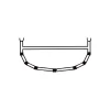 Best Bergans 5-Cross Rib W/Top Bar 15/16,5/18 -