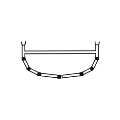 Best Bergans 5-Cross Rib W/Top Bar 15/16,5/18 -