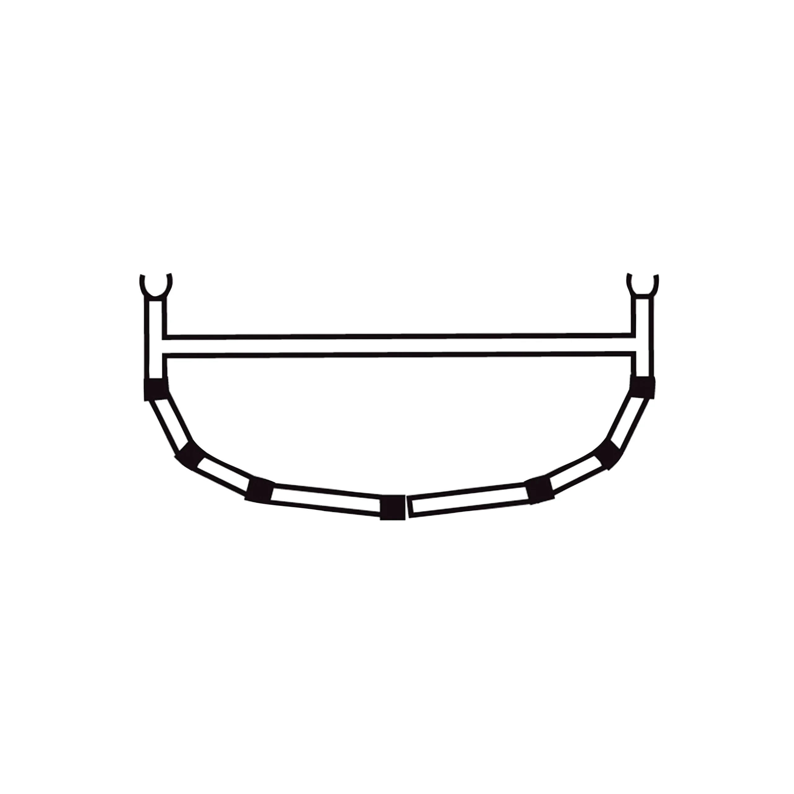 Best Bergans 5-Cross Rib W/Top Bar 15/16,5/18 -