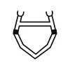 Online Bergans 2-Cross Rib W/Top Bar 15/16,5/18 -
