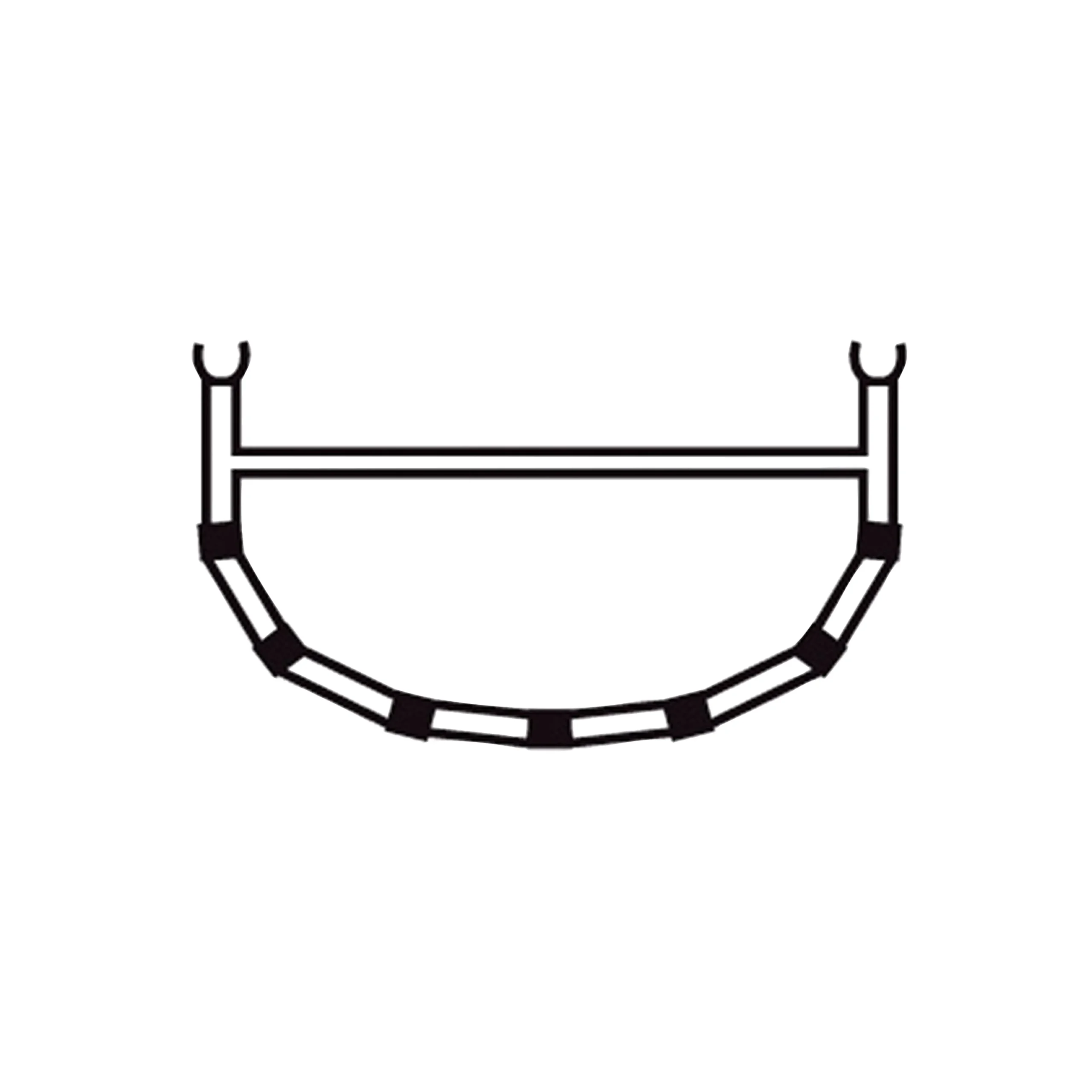 Outlet Bergans 4-Cross Rib W/Top Bar 15,5/17/18,5 -