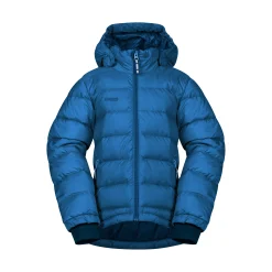 Fashion Bergans Down Kids Jacket - Riviera Blue