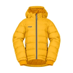 Sale Bergans Down Kids Jacket - Light Golden Yellow