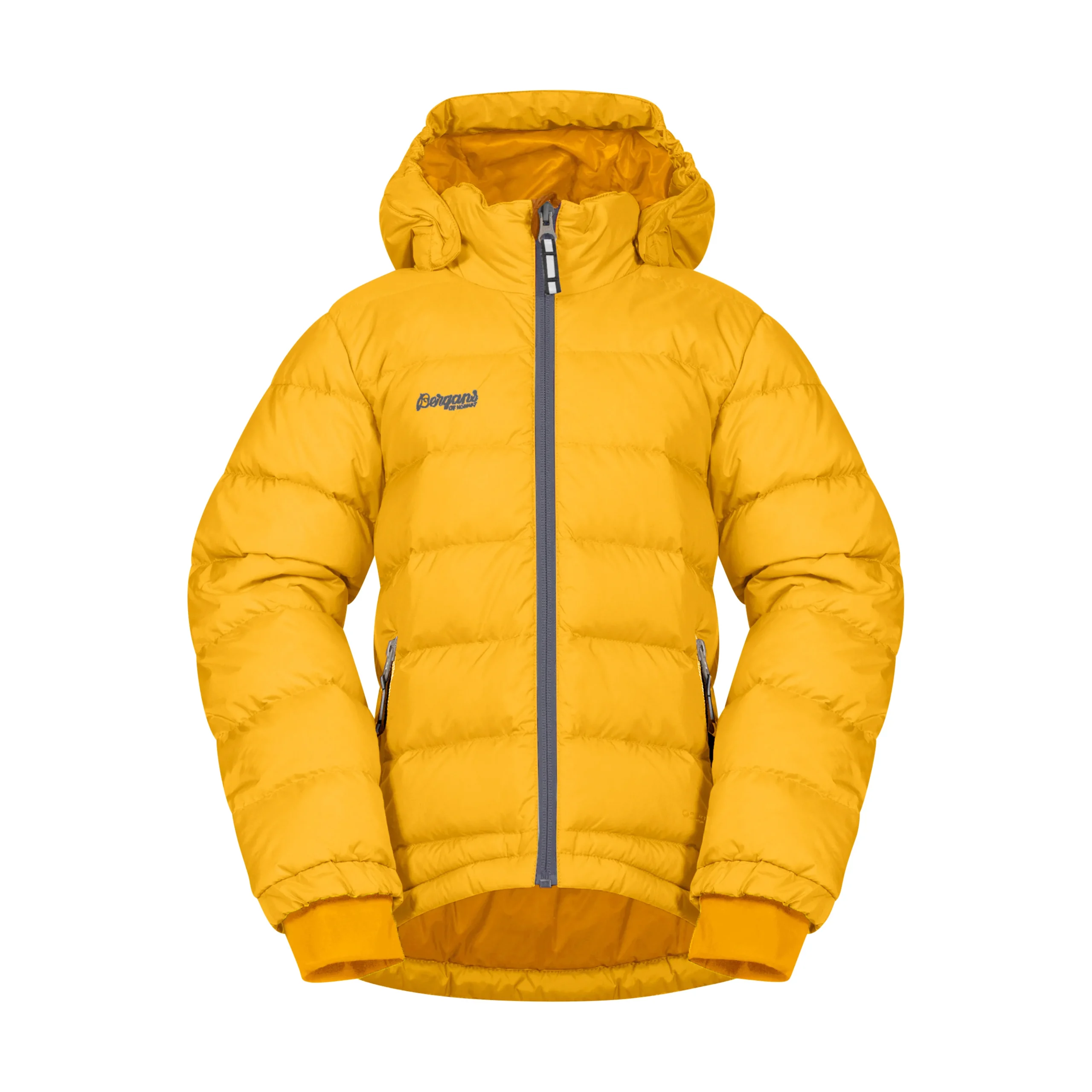 Sale Bergans Down Kids Jacket - Light Golden Yellow