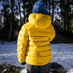 Sale Bergans Down Kids Jacket - Light Golden Yellow
