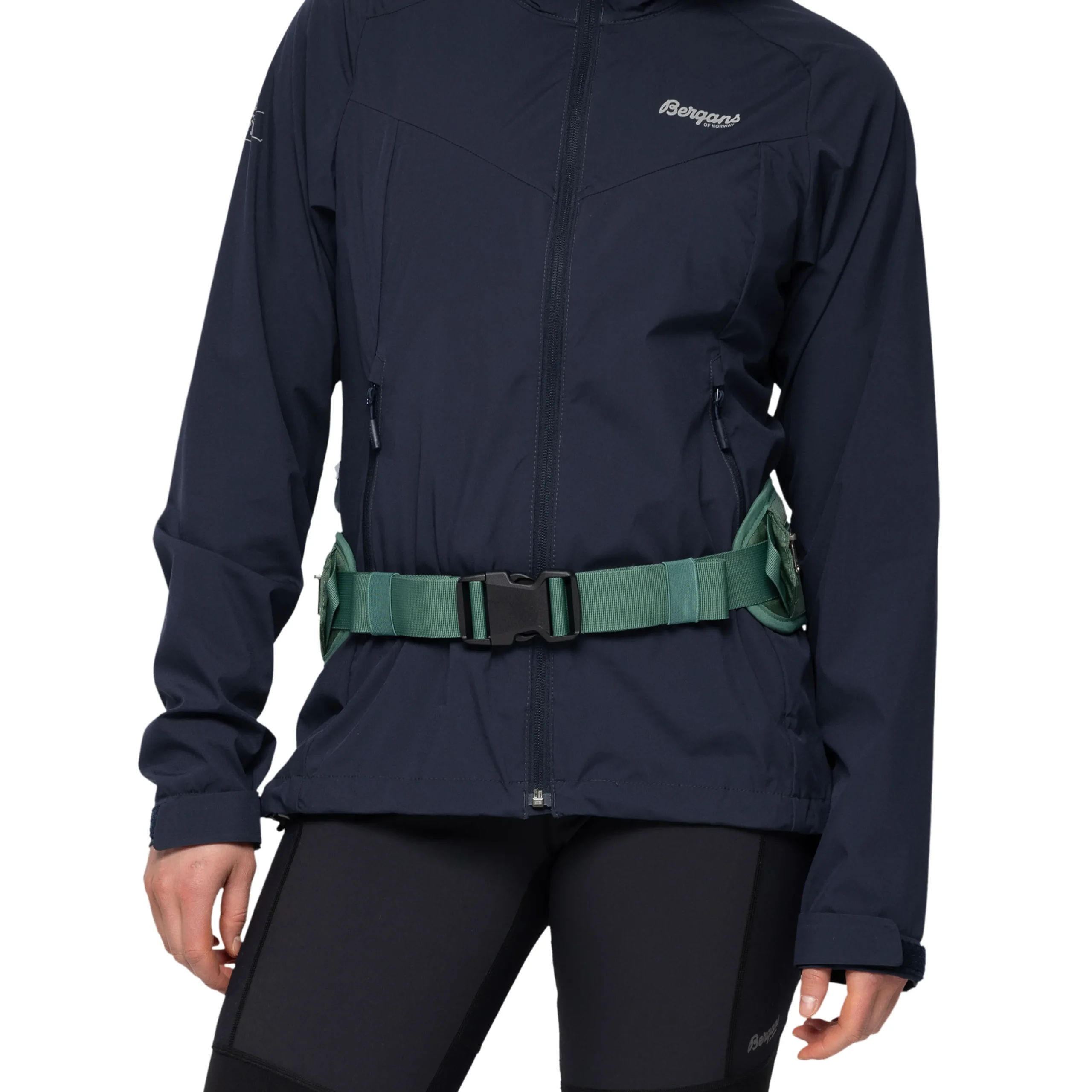 Cheap Bergans Driv HipPack 3 - Dark Jade Green